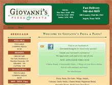 Tablet Screenshot of gioargyle.com